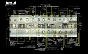 Picture as descibed in caption with labels for diagnostic systems